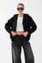Women's Fur Lined, Elastic Bottom, Hooded, Zipper Closure Coat 265330 - - 4