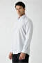 Long Sleeve Regular Fit Plaid Cotton Easy-Iron Classic Shirt - 3