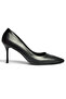 Z676050009 Black Thin Heeled Women's Stiletto Shoes - 5