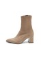 Denise Mink Color Stretch Heeled Boots - 2