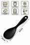 2 Pieces Heat Resistant Pilaf Dessert Spoon Spoon Set Hangable Spoon Fireproof Non-Stick 22cm - 2