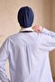 Chiffon Bonnet with Back Gathering Detail, B-102S - 3
