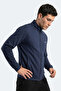 Ronan Men's Navy Blue Sweatshirt - 4
