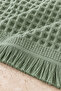 Ceylin Waffle 2-Piece Bath Towel Set 50X90 + 70X140 cm Fringed - 5