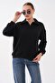 Women's Polo Collar Sweatshirt 265180 - - 2