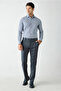 7 Drop Slim Fit Slim Fit Woolen Pointed Collar Double Breasted Suit - 6