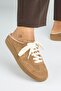 Barbella Women's Genuine Leather Lace-Up Sabo Mink Sneakers - 4