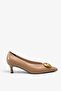 Raven Women's Heeled Shoes - Mink