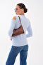 Women's Shoulder Windowed Pearl Embroidered Bearded Knitwear Knitted Sweater 265159 - 5