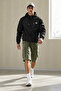 Men's Waterproof Black Raincoat & Windbreaker with Zipper Pockets - 4