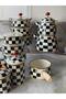 Enamel Kitchenware Set 14 Pieces Checkerboard - 5