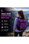 School Backpack for Girls, Pink Floral Kids Backpack with Multiple Compartments, Front Pocket & Medicated Foam For Back Support, Stylish School Bag for Kids & Teens - 7
