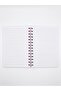 Pink Rabbit Patterned Spiral Lined Notebook - Lined Leafed Notepad - 2