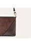 Women's Brown Suede Textured Shoulder Bag - 3