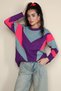 Mint Gülseli Women's Retro Eighties Inspired Patterned Knit Sweater