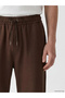 Xside Brown Regular Fit Men's Sweatpants - 3