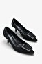 Radona Women's Heeled Shoes - Black Suede - 2