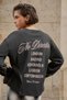 Grafik baskılı oversize t-shirt