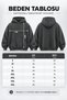 Women's Oversize Cartoon Character Printed Hooded Sweatshirt with Kangaroo Pocket, Comfortable Fit, Casual Hoodie - 2