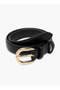 Textured Pin Buckle Belt - 3