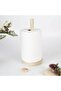 Marble Paper Towel Holder Ecru - 2