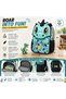 Backpack for Kids, 12 Inch Preschool School Bag for Boys Lightweight Ergonomic Kids Backpack, Water Resistant, Padded Breathable Back & Shoulder Straps - 4
