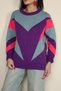 Mint Gülseli Women's Retro Eighties Inspired Patterned Knit Sweater - 3