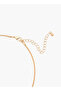 Metal Pendant Necklace with Shell Droplet Design - 5
