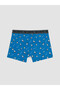Ozmarka New Season Mixed Cotton Flexible Men's Boxer 3-Pack - 5