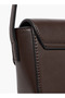 Buckle Accent Crossbody Bag with Magnetic Button Closure - 6
