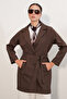 Women's Belted Short Trench Coat 5990 - A.Brown - 2
