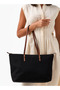 Tote Bag with Contrast Handles - 2