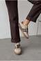 Women's Mink-Brown Lace-Up Casual Walking Sneaker Sports Shoes Rota - 8