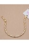 Elegant Oval Detailed Zircon Stone Xuping Steel Bracelet, Tarnish-Resistant Steel Bracelet 17+2 cm
