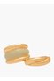 Pack of 3 Assorted Gold Tone Ring - 3
