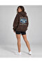 Unisex Women's and Men's Nothing Stronger Design Text Printed Oversize 3 Thread Hooded Sweatshirt - 3