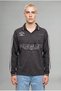 Boxy Fit Polo Collar Printed Sweatshirt H4884Ax26Au