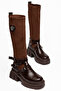 Biola Brown Women's Daily Boots - 3