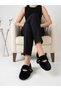 Soft Elastic Women's Home Slippers Winter Wool Inside Home Shoes Slippers Dowry Bundle Promise Engagement Shoes - 2