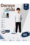 Basic Hooded-Sweatpants Boys' 3-Piece Tracksuit Set - 4