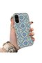 حافظة هاتف متوافقة مع هاتف Realme 12 Lite مصنوعة من السيليكون الصلب وخلفية صلبة بنمط السجاد للزوجين