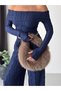Madonna Collar Finger-Looped Wrinkled Double Suit - 5