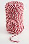 200 Meters Marteniçka Bracelet String, Packaging String, Binding String, Red and White Color - 3