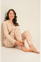 Women'S, Shirt Collar, (Socks Included), Pajama Set