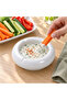 Parrot 4 Pieces White Round Mini Sauce Bowl – Jam Bowl and Breakfast Serving Bowl - 4