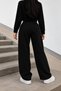 2-Piece Economical Pack Women's Loose Fit Lightweight Casual Straight Leg Side Pocket Street Sweatpants - 4