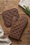 Oven Mitts Oven Holder Premium Heat Proof Kitchen Glove Holder Heat Resistant Gloves - 3