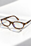 Vintage Niu Retro Blueblock Blue Light Protection Glasses Screen Goggles Leopard |   Case and Cleaning Cloth Gift Set - 4