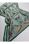 Luxury Voile Silk Shawl Hijab Foulard Scarf Shawl Double Sided Dynasty Model 70X180 - 2