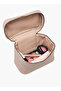 Quilted Makeup Bag with Handle - 6